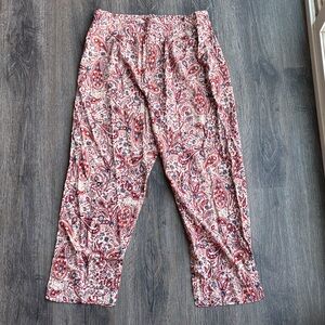 NWT Angels Paisley Ankle Pants